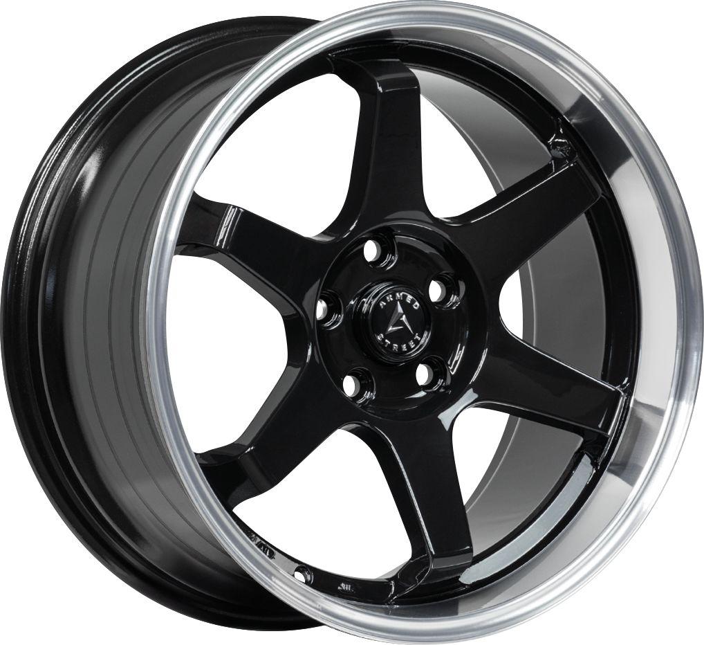 Armed Wheels Veteran Gloss Black Machined Lip 20x9 +35 5x113mm 74.1mm
