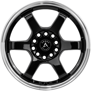 Armed Wheels Veteran Gloss Black Machined Lip 16x7 +35 5x109mm 74.1mm
