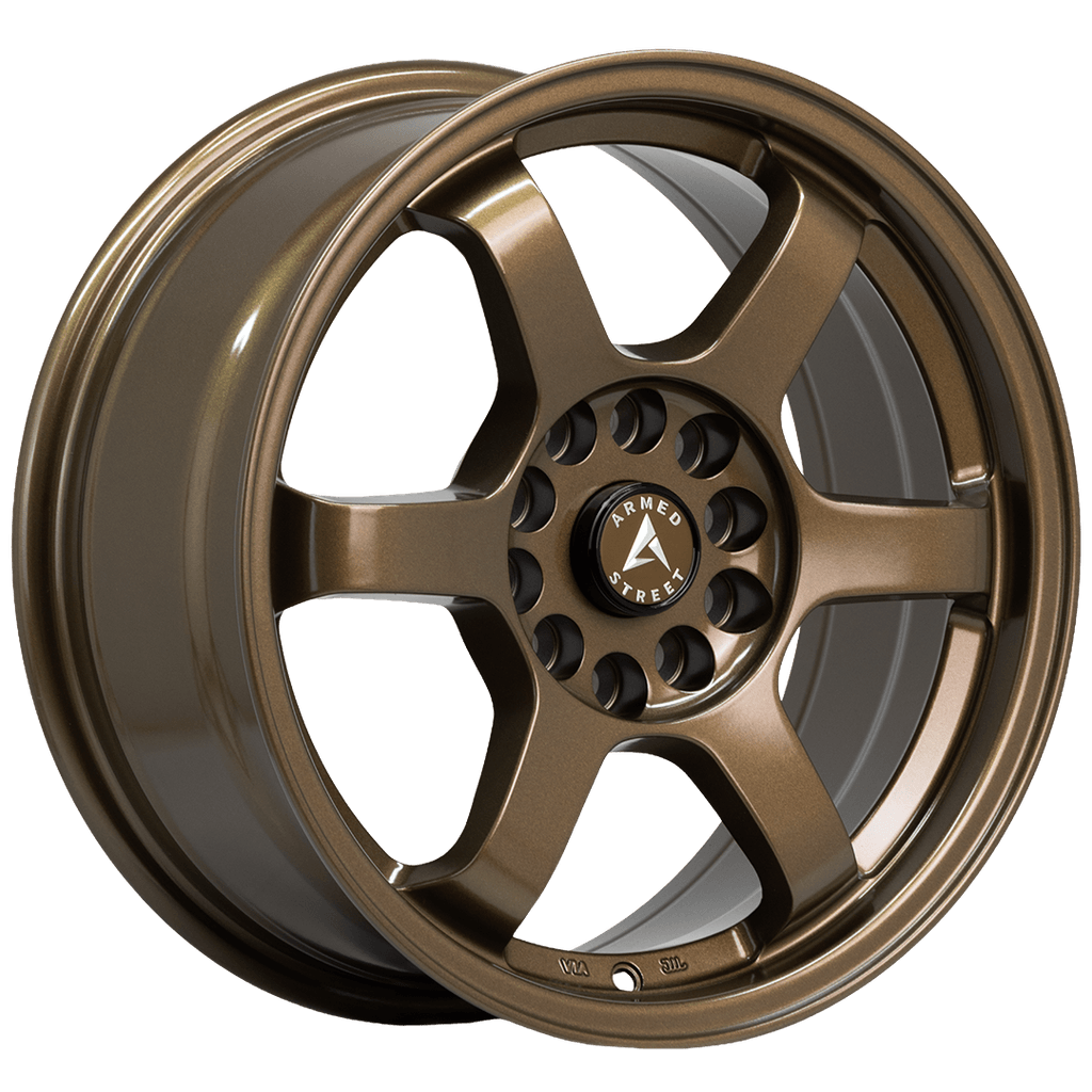 Armed Wheels Veteran Gloss Bronze 16x7 +35 5x109mm 74.1mm