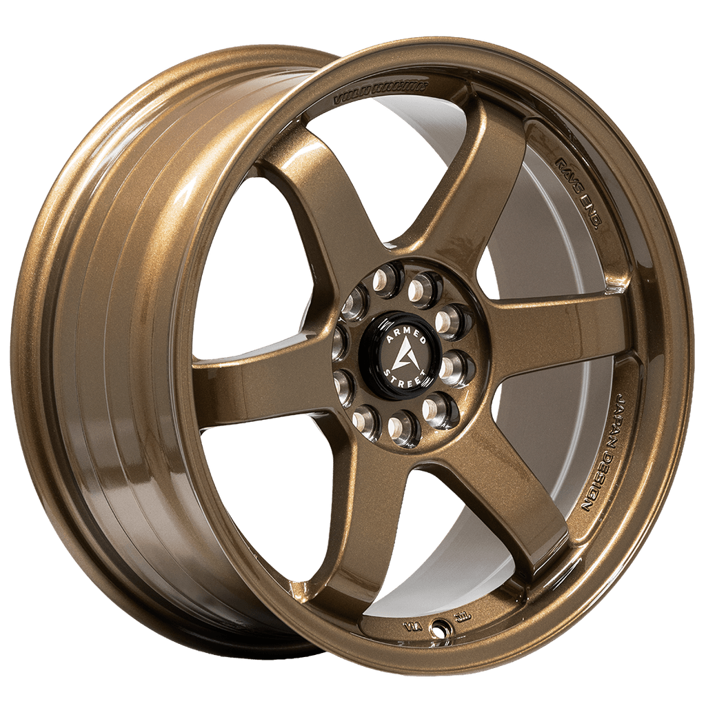 Armed Wheels Veteran Gloss Bronze 17x8 +28 5x109mm 74.1mm