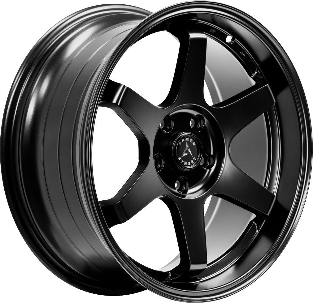 Armed Wheels Veteran Full Satin Black 18x8 +35 5x113mm 74.1mm