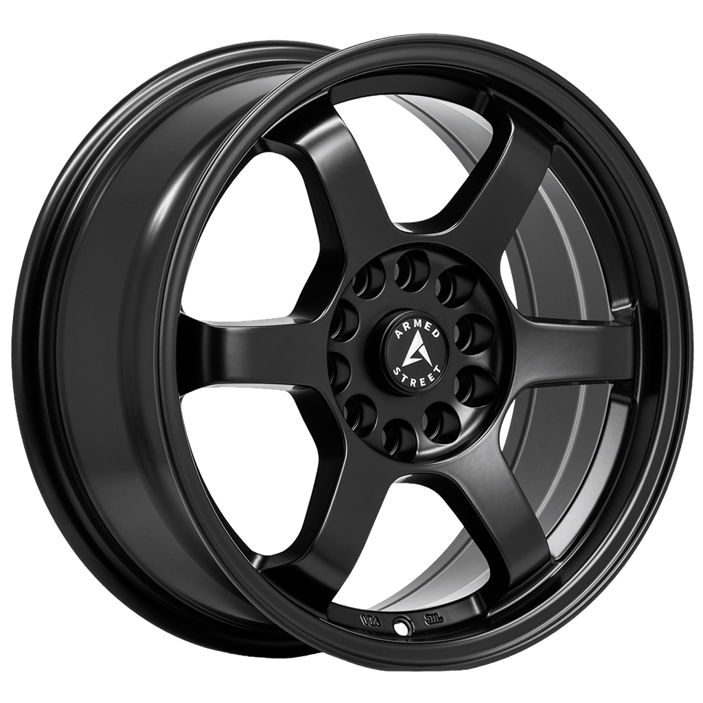 Armed Wheels Veteran Full Satin Black 16x7 +27 5x113mm 74.1mm