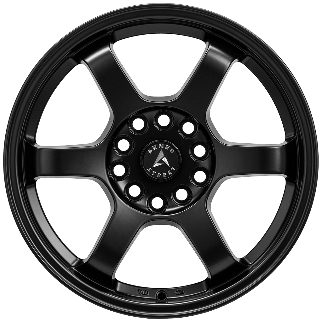 Armed Wheels Veteran Full Satin Black 16x7 +35 5x109mm 74.1mm