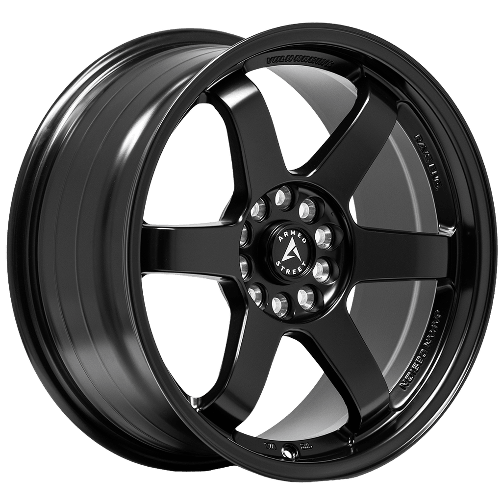 Armed Wheels Veteran Full Satin Black 17x8 +28 5x109mm 74.1mm