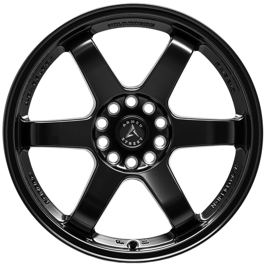 Armed Wheels Veteran Full Satin Black 17x8 +28 5x109mm 74.1mm