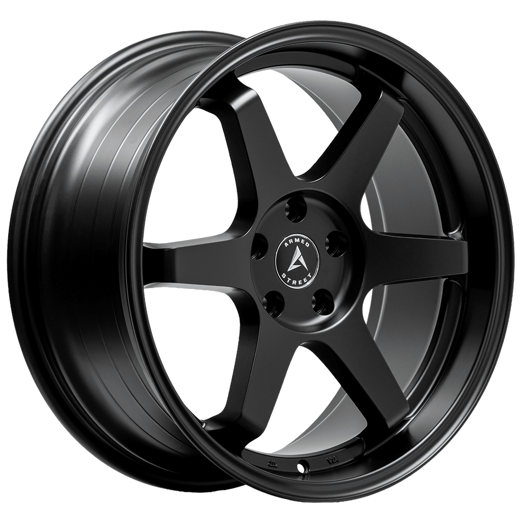 Armed Wheels Veteran Full Satin Black 19x8.5 +30 5x113mm 74.1mm