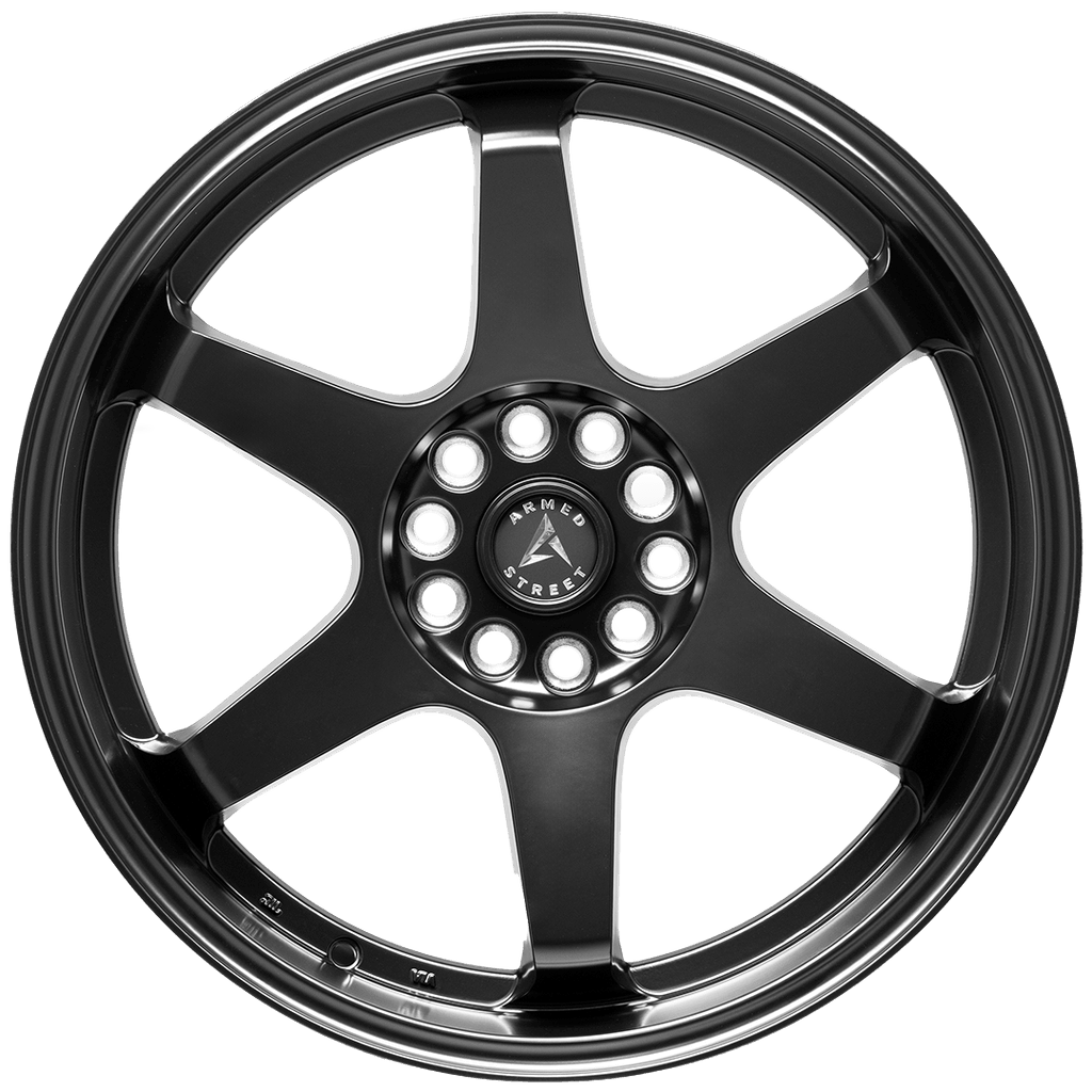 Armed Wheels Veteran Full Satin Black 18x8 +35 5x100mm 74.1mm