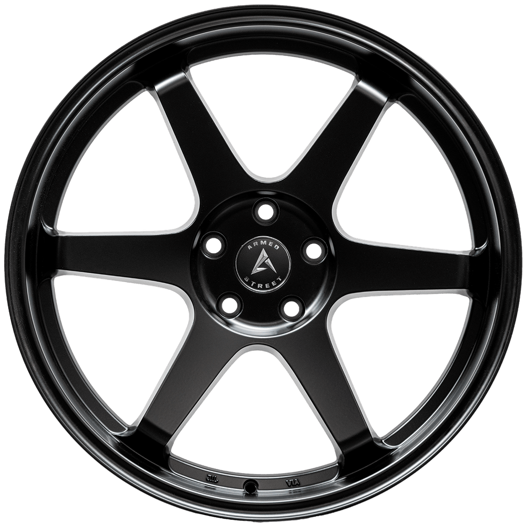Armed Wheels Veteran Full Satin Black 20x9 +35 5x113mm 74.1mm
