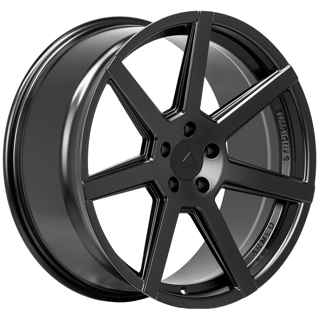 Armed Wheels Assassin Matte Black 20x9 +30 5x127mm 74.1mm