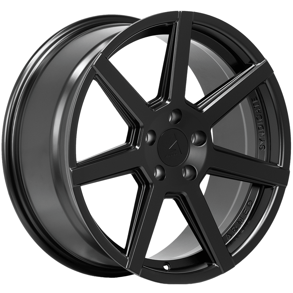 Armed Wheels Assassin Matte Black 18x8 +35 5x113mm 74.1mm