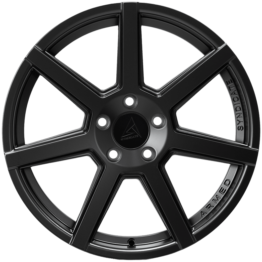 Armed Wheels Assassin Matte Black 18x8 +35 5x109mm 74.1mm