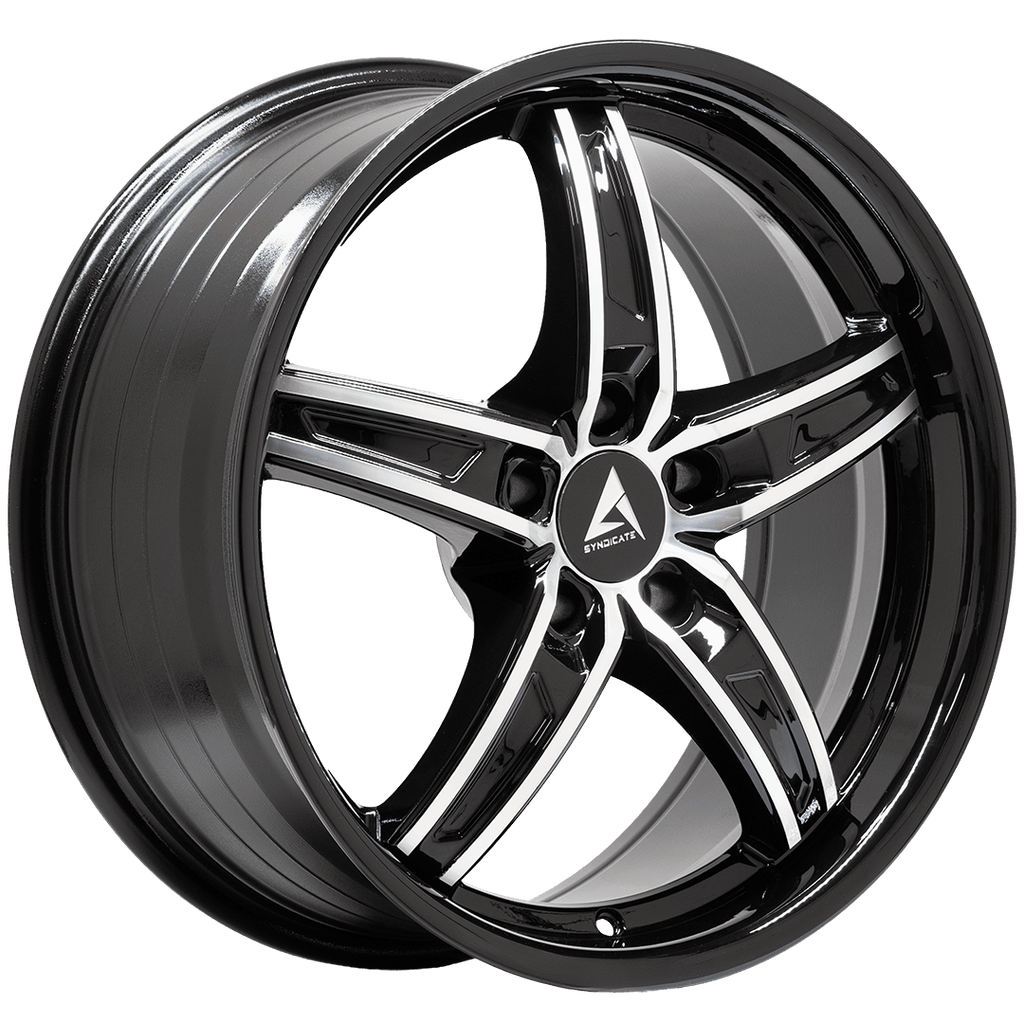 Armed Wheels Boss Black Machined Face Black Lip 18x8 +32 5x113mm 74.1mm