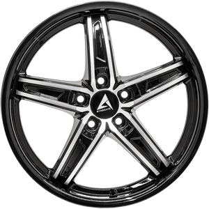 Armed Wheels Boss Black Machined Face Black Lip 18x8 +20 Custom 74.1mm