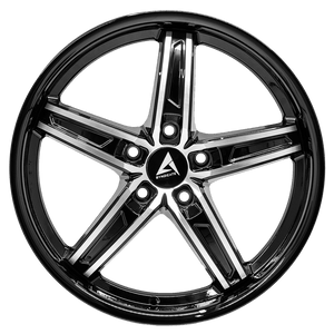 Armed Wheels Boss Black Machined Face Black Lip 19x8.5 +20 Custom 74.1mm