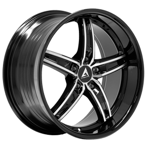Armed Wheels Boss Black Machined Face Black Lip 19x9.5 +40 5x113mm 74.1mm