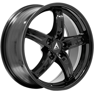 Armed Wheels Boss Full Gloss Black 18x8 +20 Custom 74.1mm