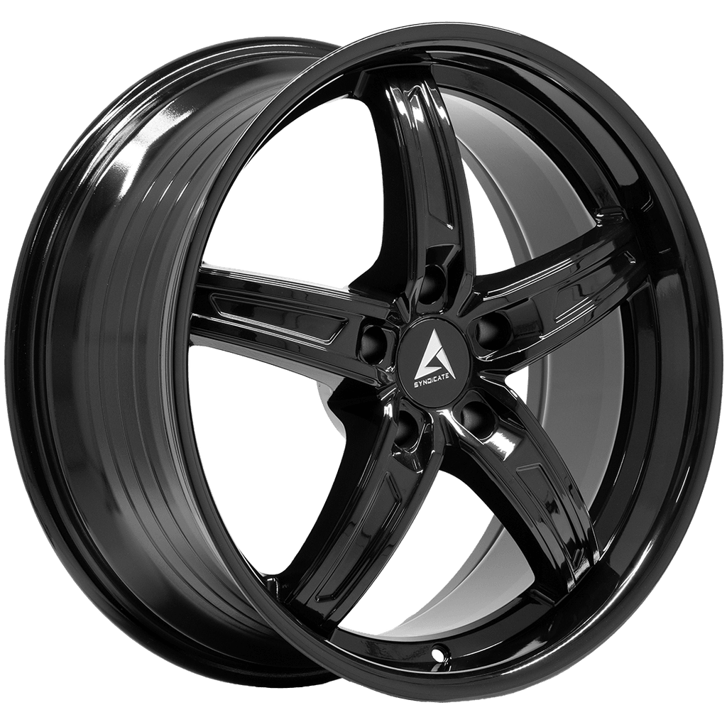 Armed Wheels Boss Full Gloss Black 19x8.5 +35 5x120mm 74.1mm