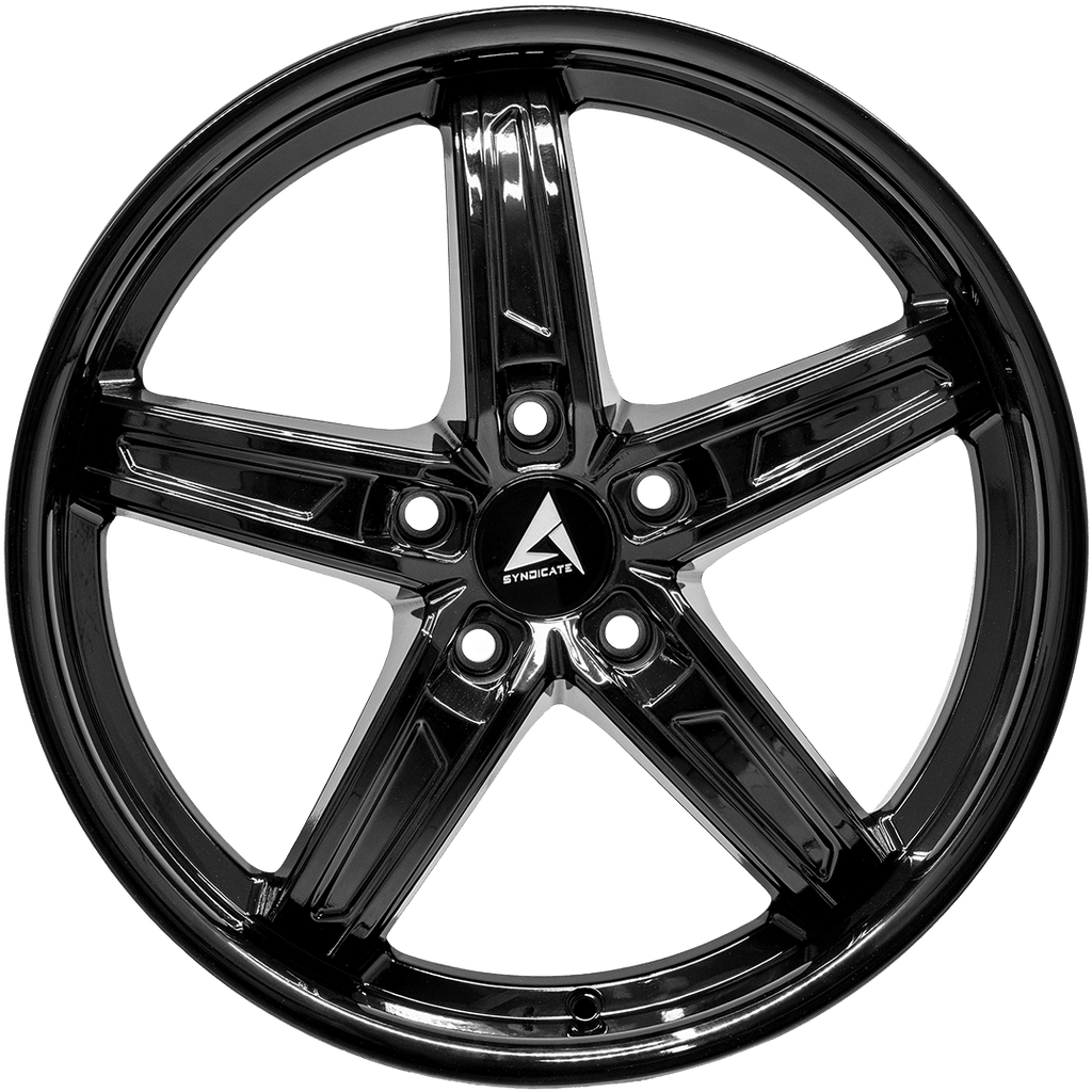 Armed Wheels Boss Full Gloss Black 19x8.5 +35 5x120mm 74.1mm