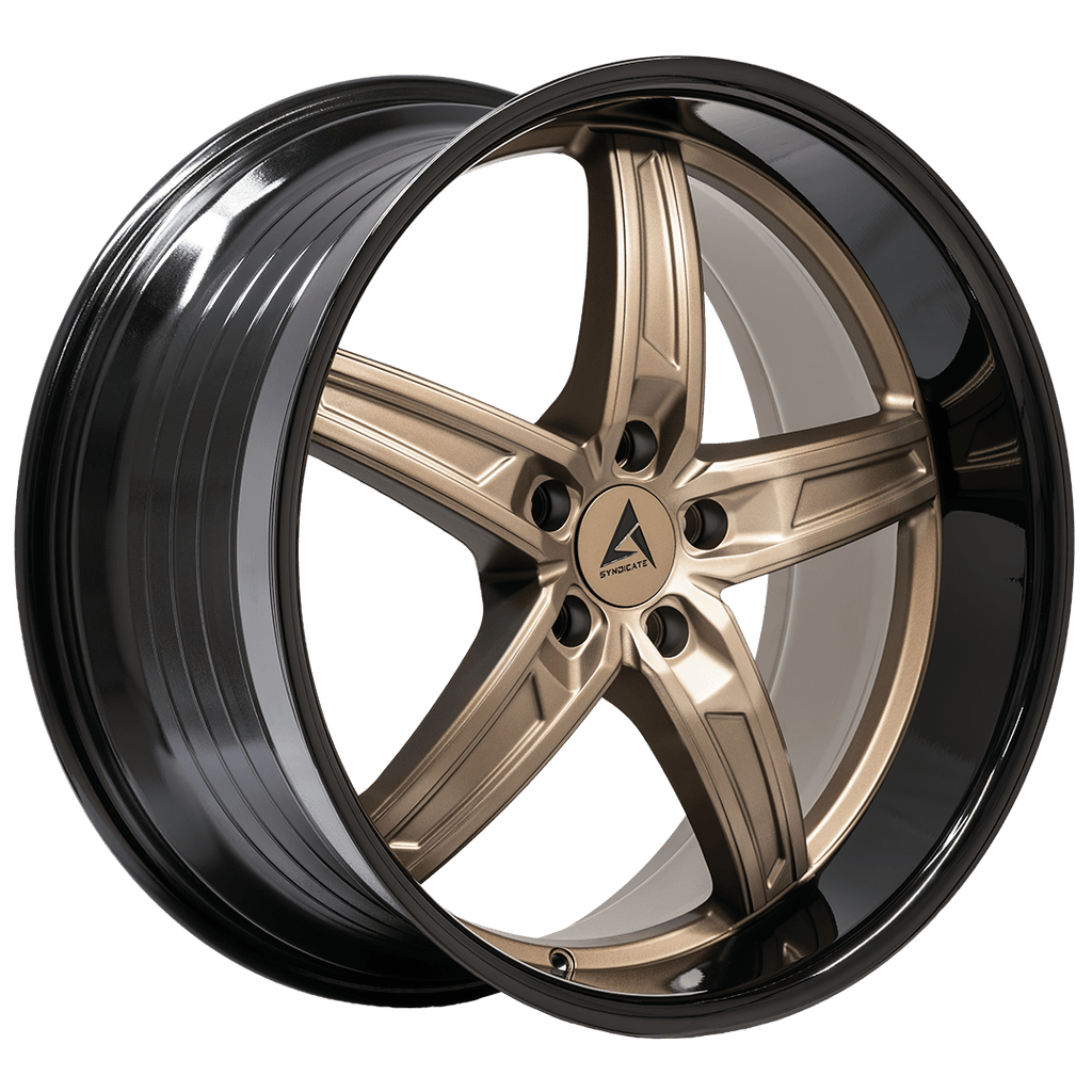 Armed Wheels Boss Matte Bronze + Black Barrel 20x10 +37 5x120mm 74.1mm
