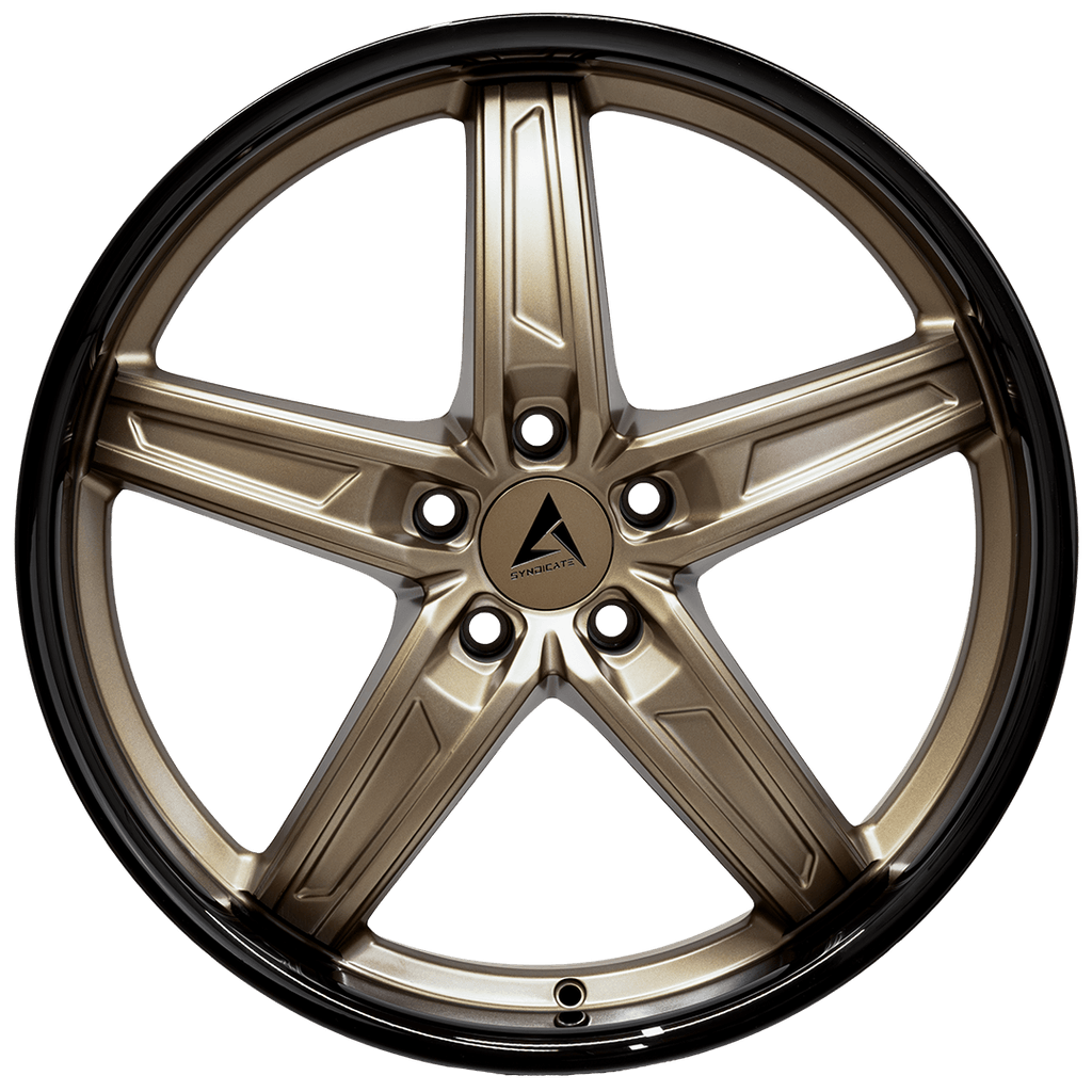 Armed Wheels Boss Matte Bronze + Black Barrel 20x8.5 +20 Custom 74.1mm