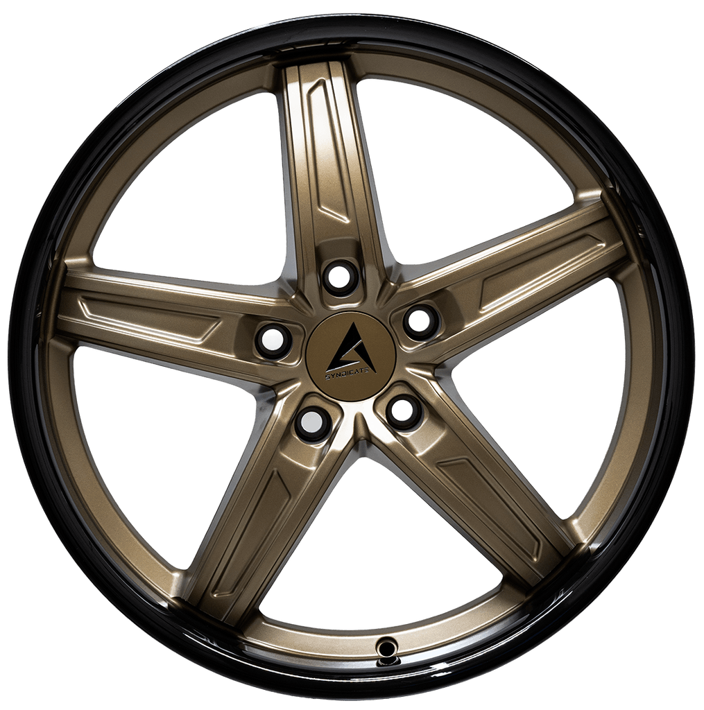 Armed Wheels Boss Matte Bronze + Black Barrel 19x8.5 +35 5x113mm 74.1mm