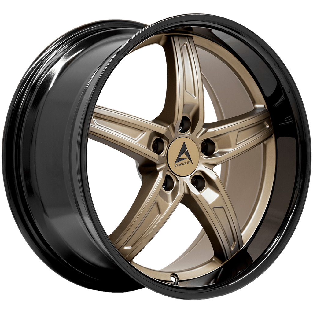 Armed Wheels Boss Matte Bronze + Black Barrel 18x9 +37 5x113mm 74.1mm