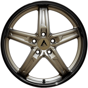 Armed Wheels Boss Matte Bronze + Black Barrel 18x9 +20 Custom 74.1mm