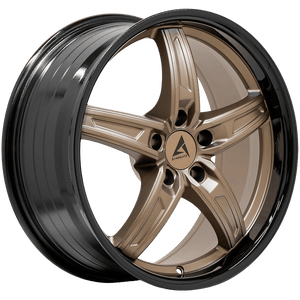 Armed Wheels Boss Matte Bronze + Black Barrel 18x8 +20 Custom 74.1mm