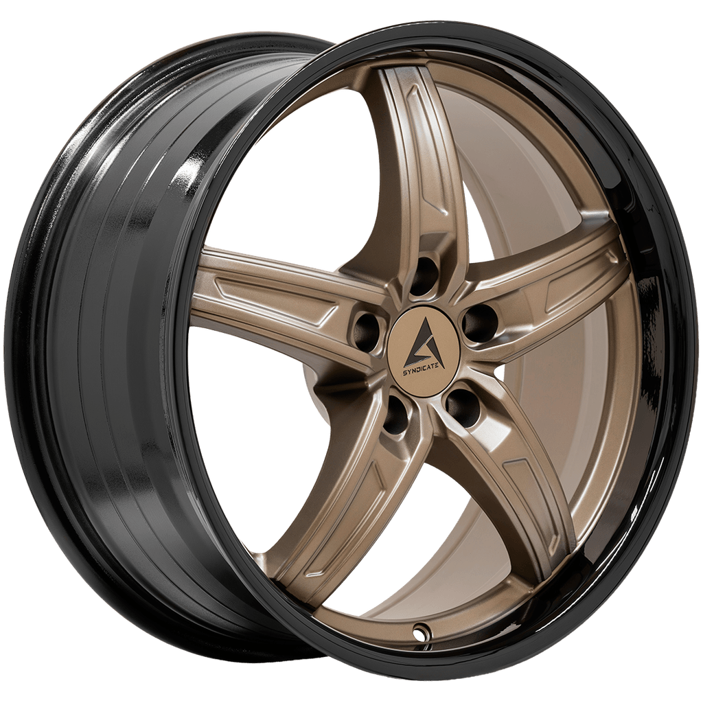 Armed Wheels Boss Matte Bronze + Black Barrel 18x8 +32 5x113mm 74.1mm