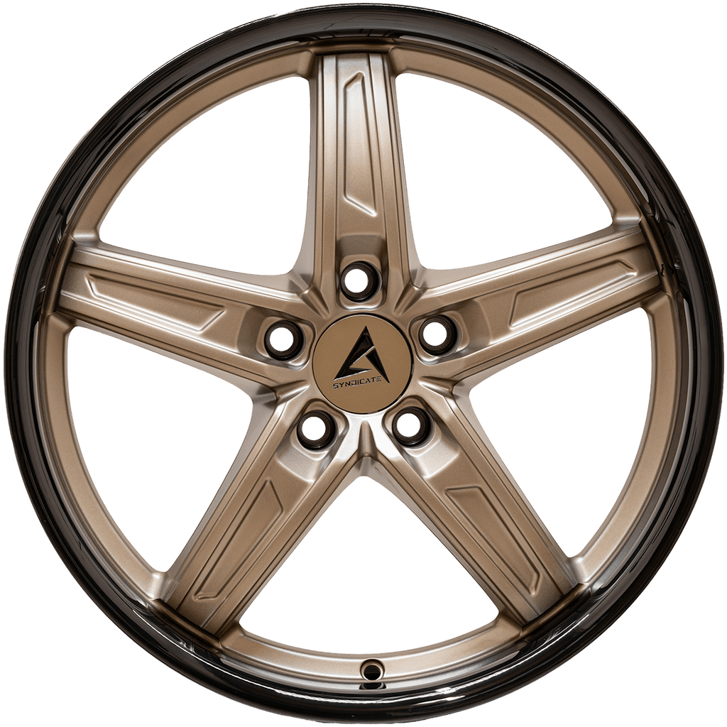 Armed Wheels Boss Matte Bronze + Black Barrel 18x8 +32 5x120mm 74.1mm