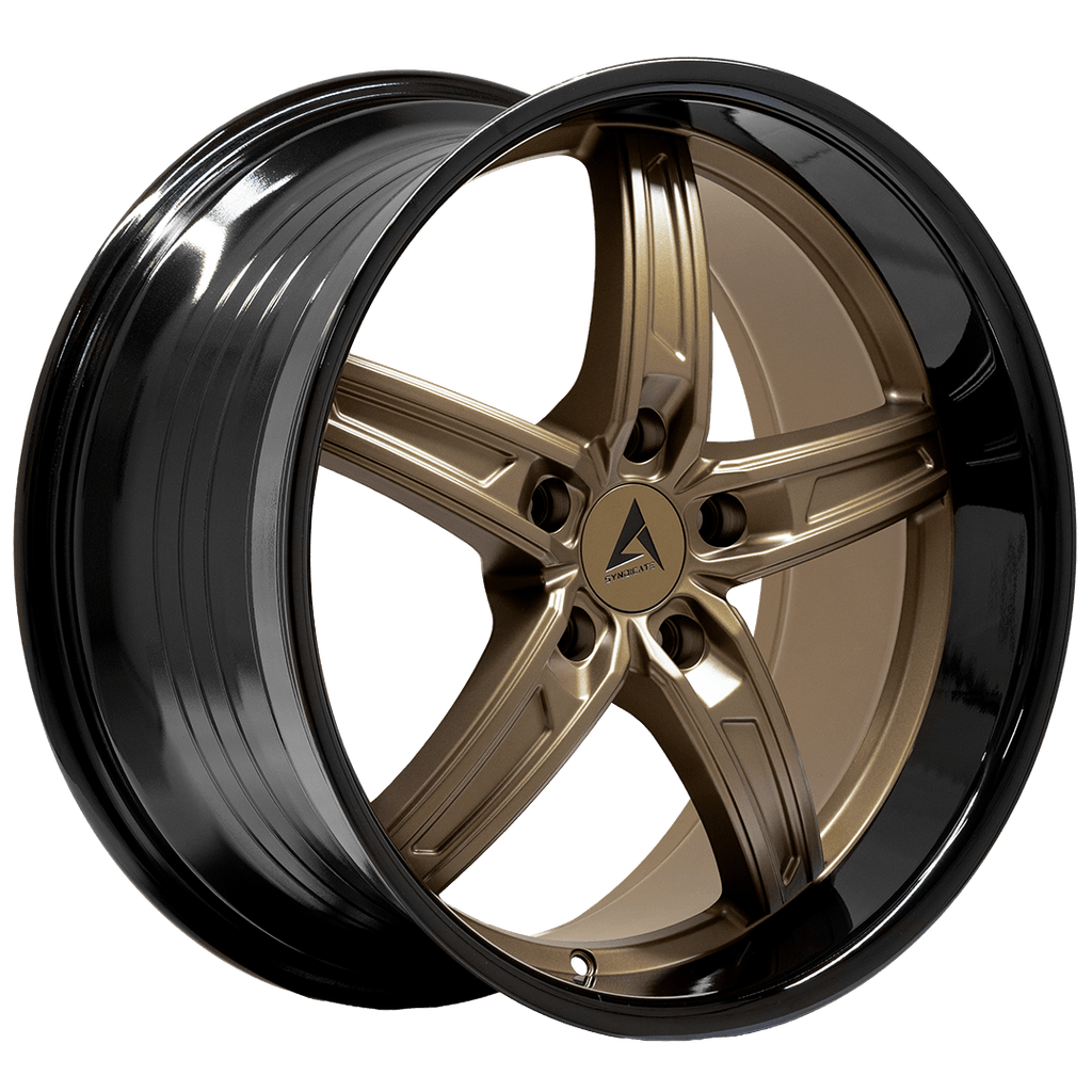 Armed Wheels Boss Matte Bronze + Black Barrel 19x9.5 +40 5x113mm 74.1mm