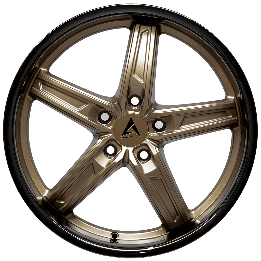 Armed Wheels Boss Matte Bronze + Black Barrel 19x9.5 +40 5x120mm 74.1mm