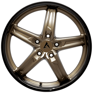 Armed Wheels Boss Matte Bronze + Black Barrel 19x9.5 +40 5x120mm 74.1mm