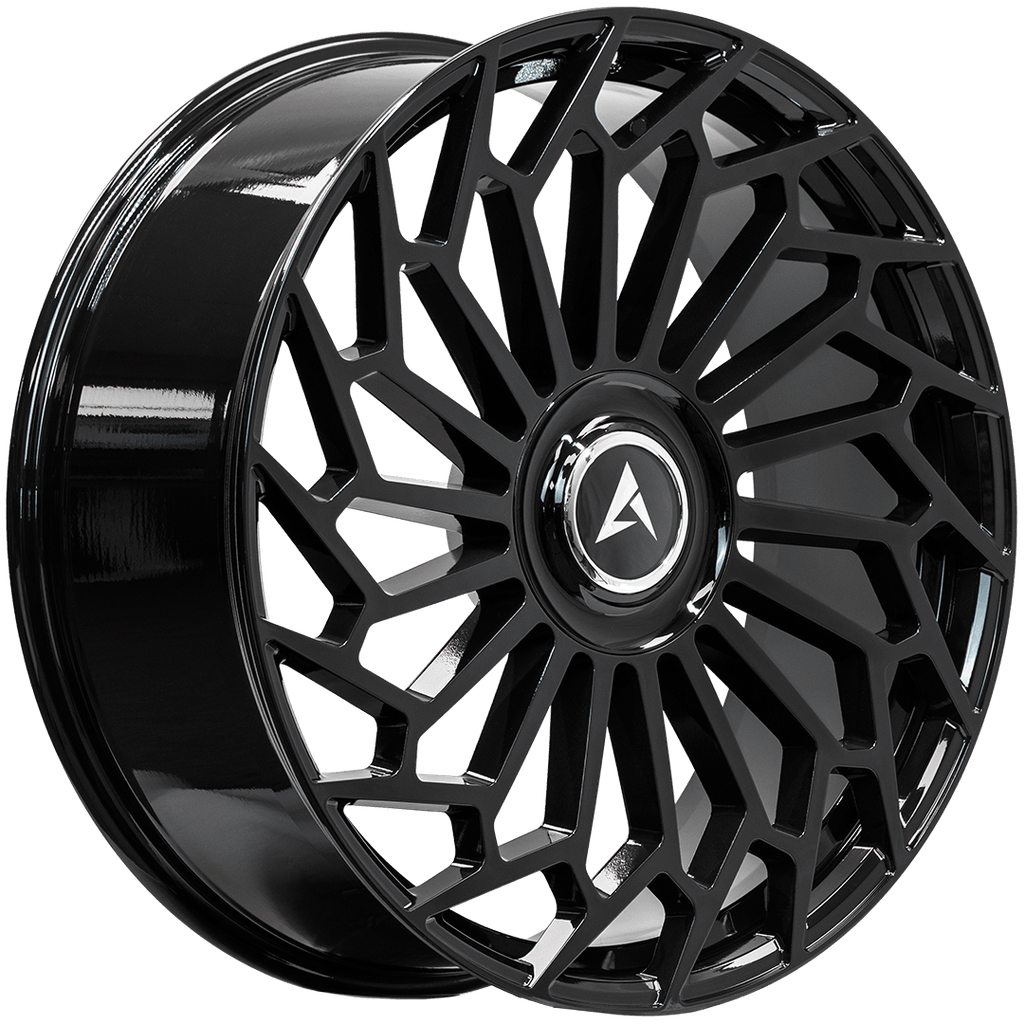 Armed Wheels Cartel Gloss Black 24x9 +25 Custom 78.1mm