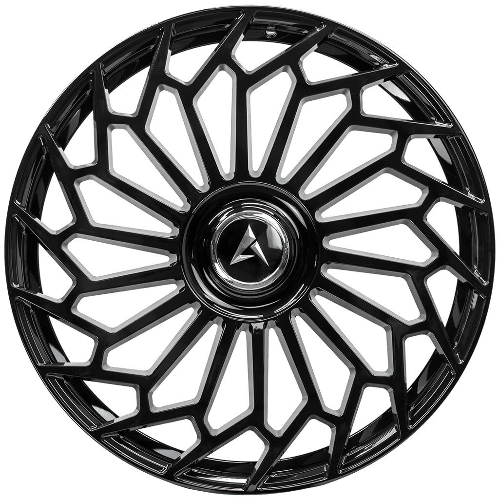 Armed Wheels Cartel Gloss Black 24x9 +25 Custom 87.1mm