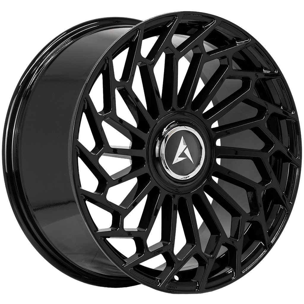 Armed Wheels Cartel Gloss Black 20x9 +32 Custom 74.1mm