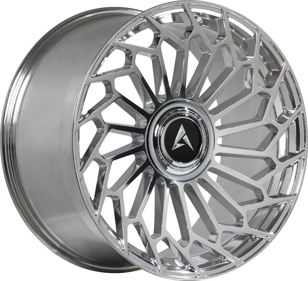 Armed Wheels Cartel Full Polished 20x10.5 +40 Custom 74.1mm