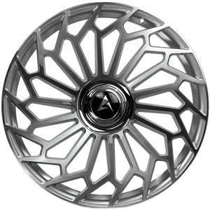 Armed Wheels Cartel Silver Machined 24x9 +25 Custom 87.1mm