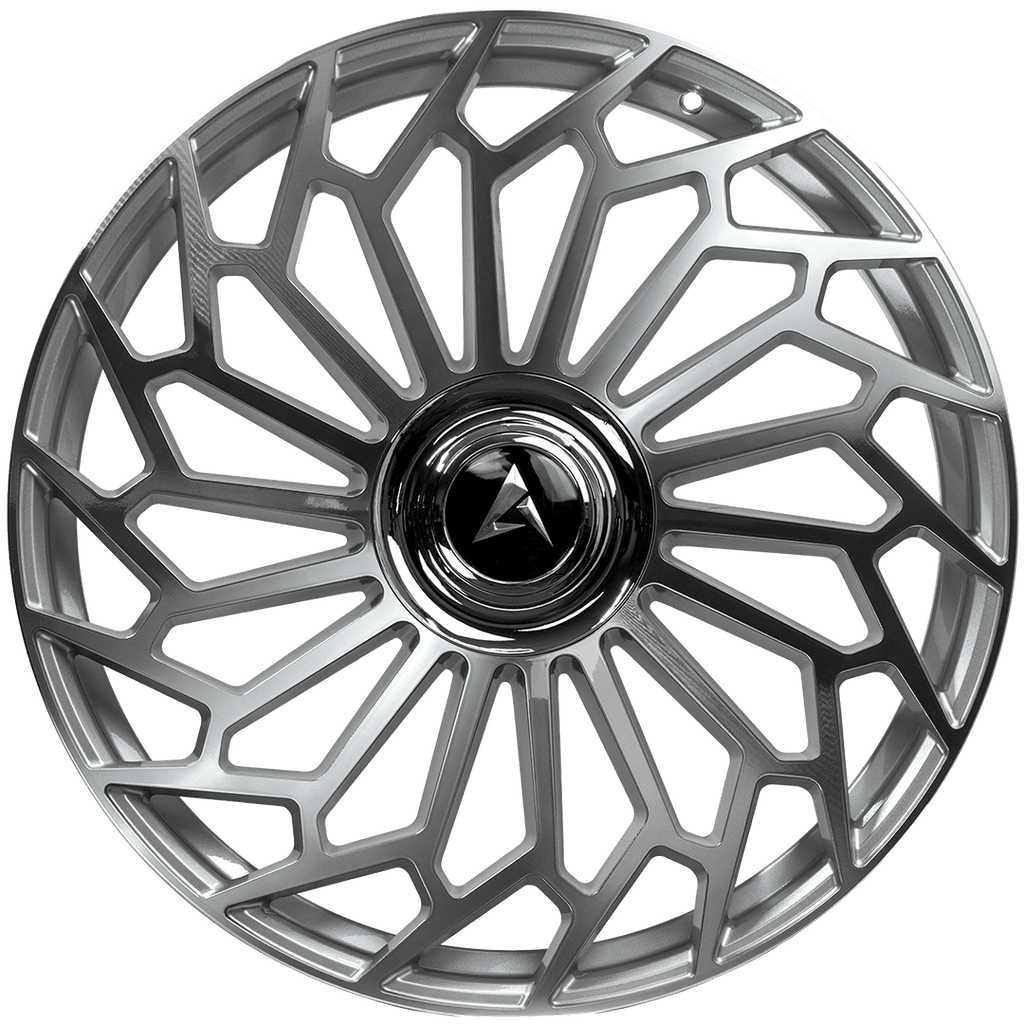 Armed Wheels Cartel Silver Machined 24x9 +25 6x135mm 108.1mm