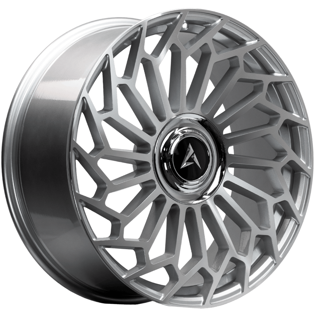 Armed Wheels Cartel Silver Machined 22x9 +25 6x135mm 108.1mm