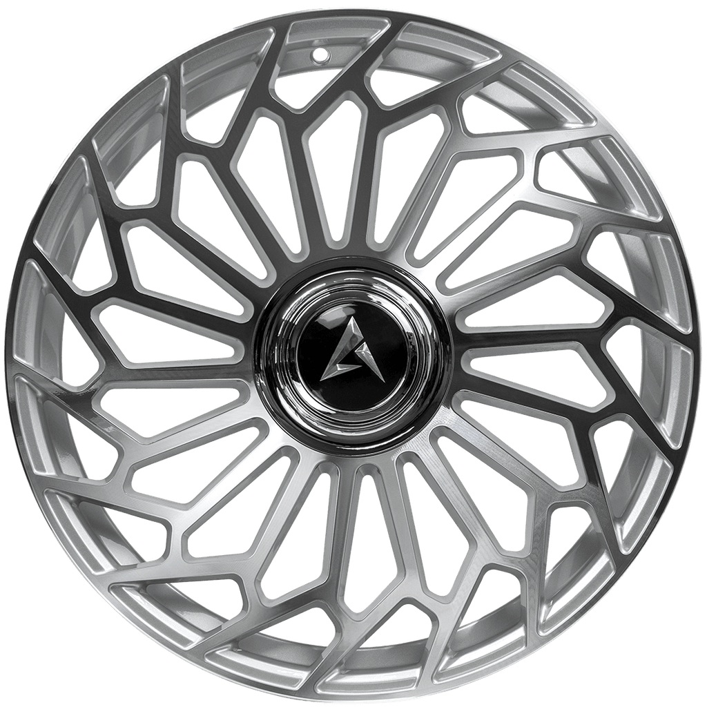 Armed Wheels Cartel Silver Machined 20x10.5 +40 Custom 74.1mm - Wheelwiz