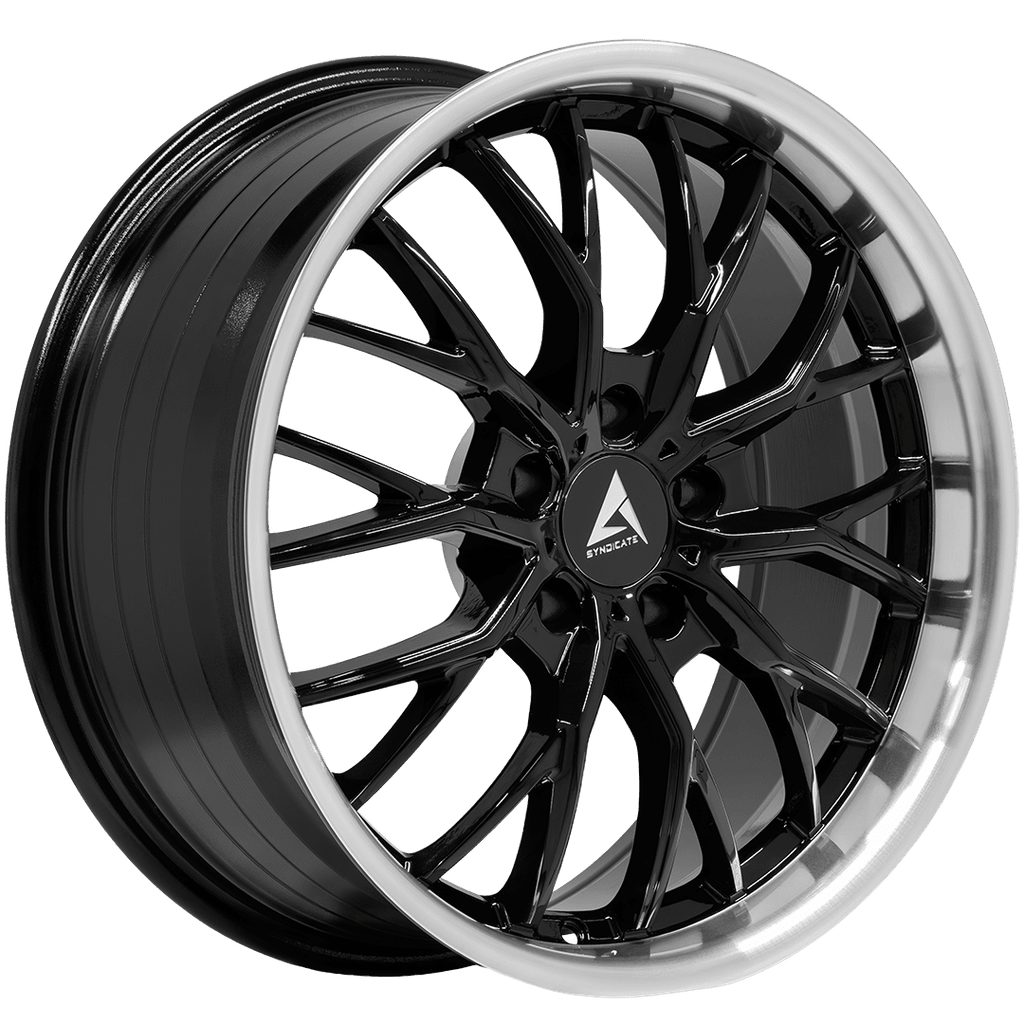 Armed Wheels Czar Black Face+ Black Machined Lip 18x8 +32 5x113mm 74.1mm