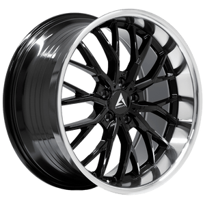Armed Wheels Czar Black Face+ Black Machined Lip 19x9.5 +40 5x113mm 74.1mm