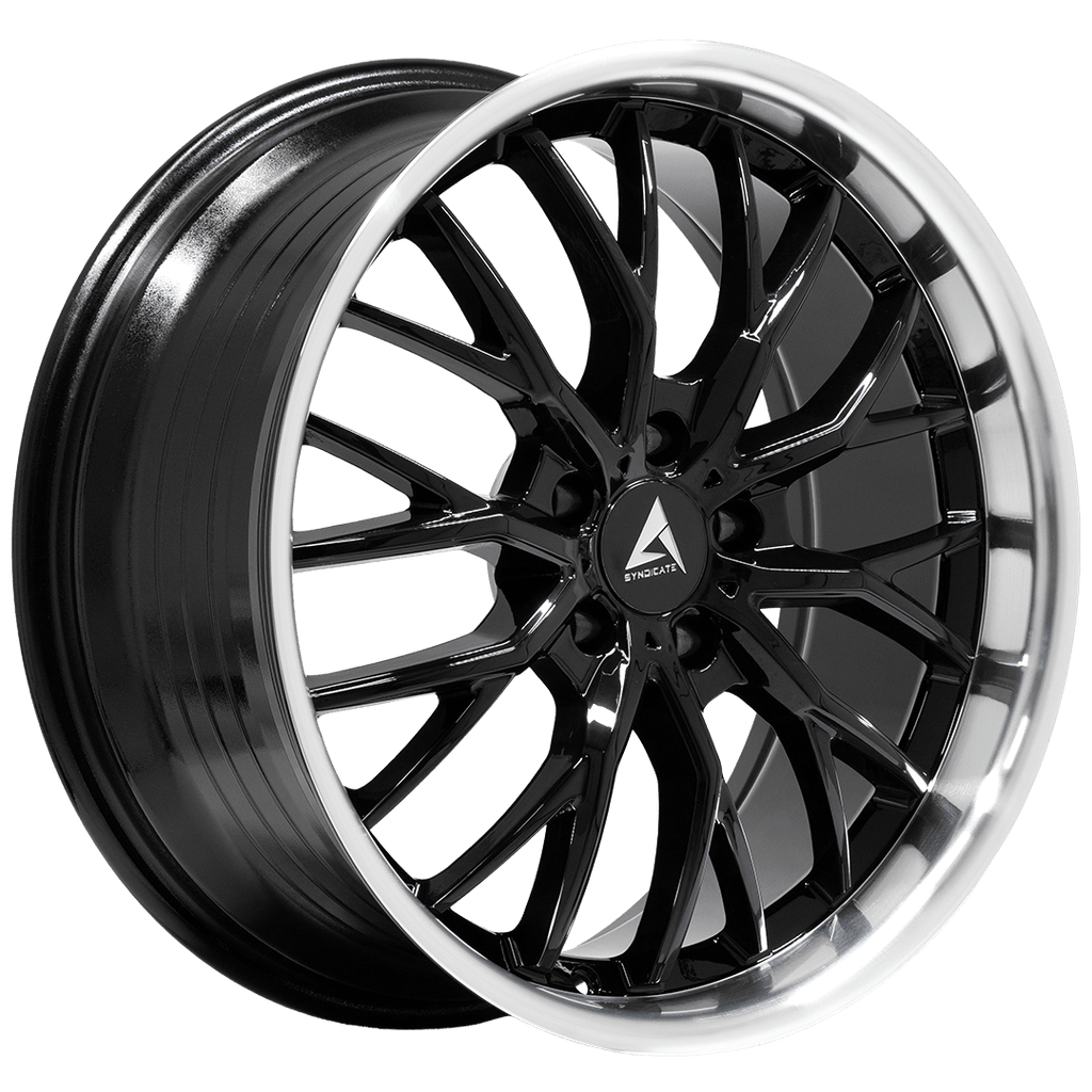 Armed Wheels Czar Black Face+ Black Machined Lip 19x8.5 +35 5x113mm 74.1mm