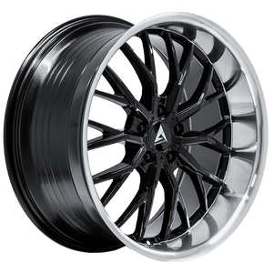 Armed Wheels Czar Black Face+ Black Machined Lip 20x10 +37 5x120mm 74.1mm