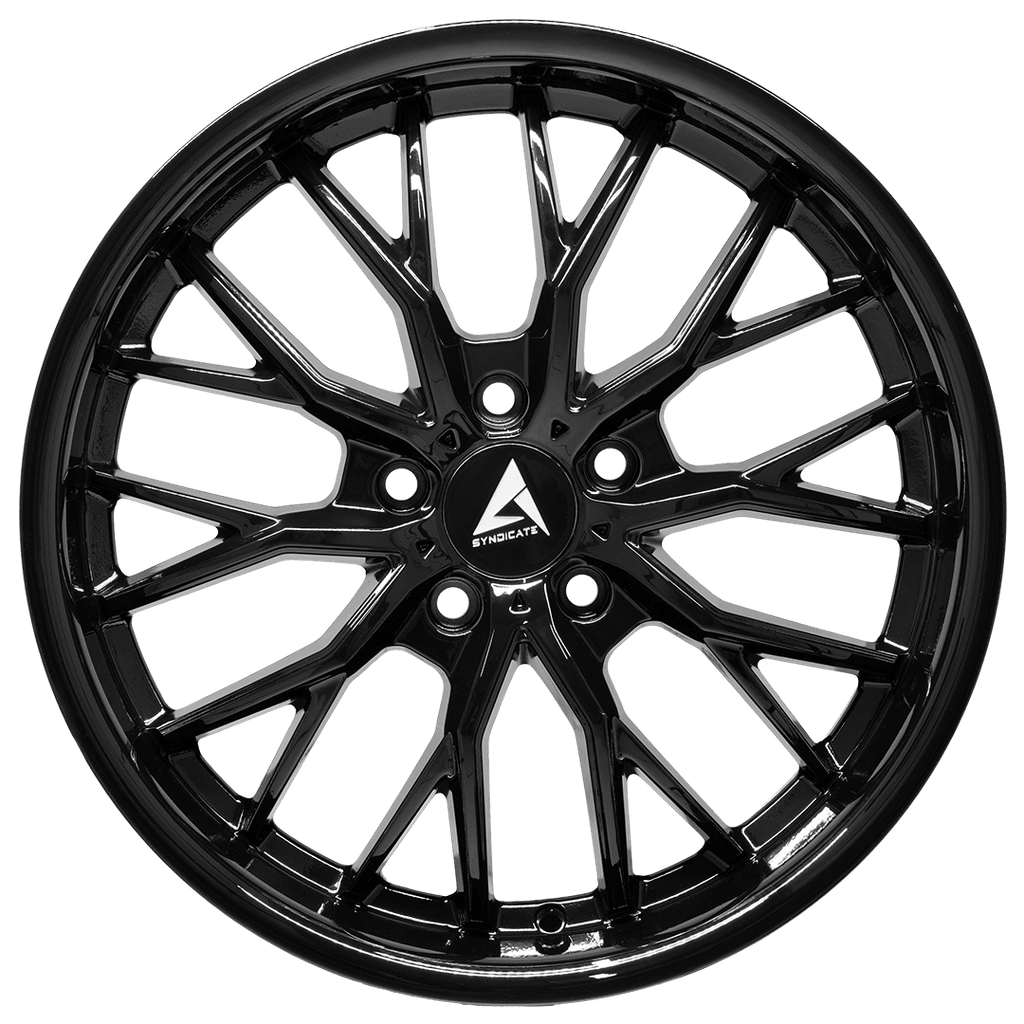 Armed Wheels Czar Full Gloss Black 18x9 +20 Custom 74.1mm