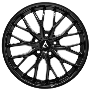 Armed Wheels Czar Full Gloss Black 19x8.5 +20 Custom 74.1mm
