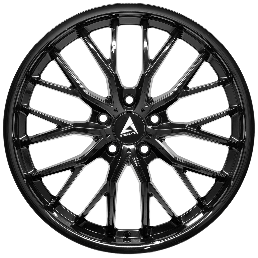 Armed Wheels Czar Full Gloss Black 20x8.5 +30 5x127mm 74.1mm