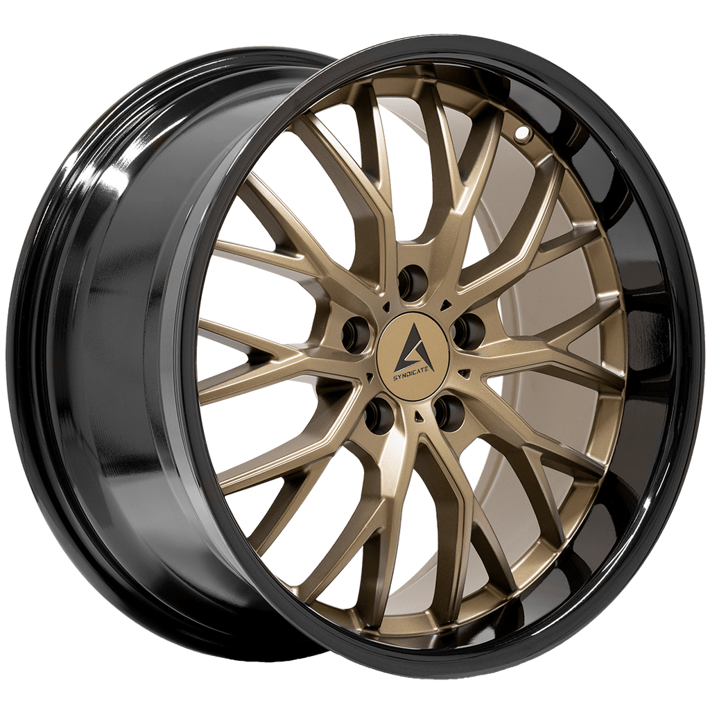 Armed Wheels Czar Matte Bronze + Black Barrel 18x9 +20 Custom 74.1mm
