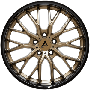 Armed Wheels Czar Matte Bronze + Black Barrel 18x9 +37 5x113mm 74.1mm